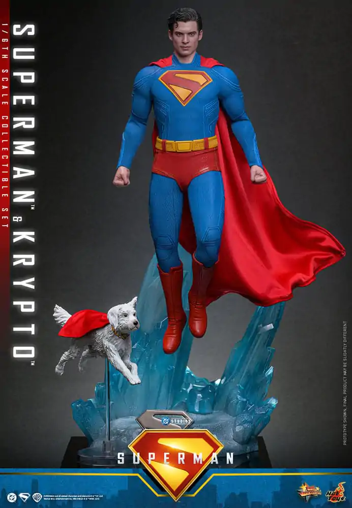 Superman (2025) Movie Masterpiece Akční figurka 1/6 Superman & Krypto 33 cm fotografii produktu