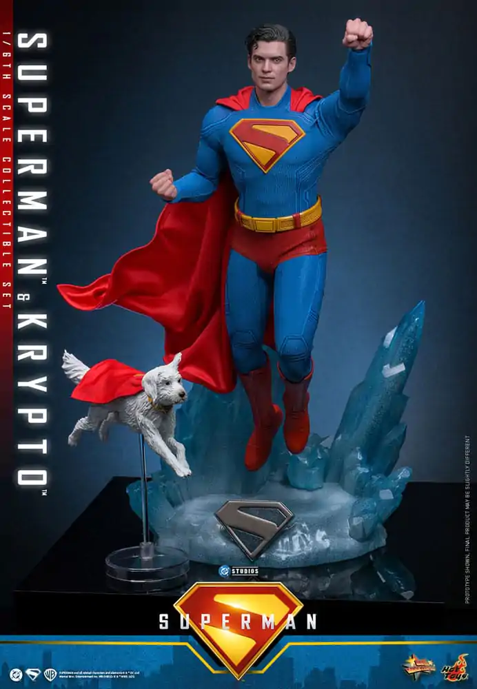 Superman (2025) Movie Masterpiece Akční figurka 1/6 Superman & Krypto 33 cm fotografii produktu