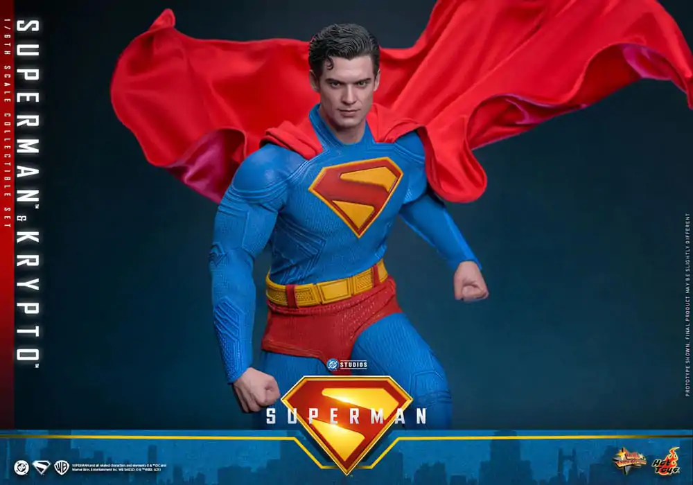 Superman (2025) Movie Masterpiece Akční figurka 1/6 Superman & Krypto 33 cm fotografii produktu