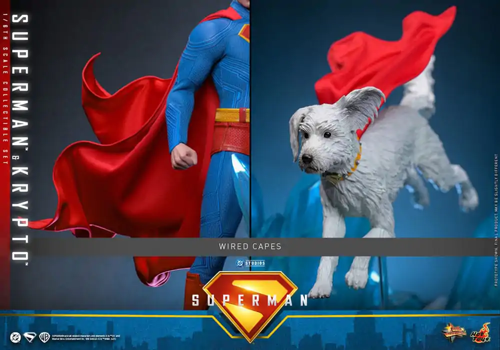 Superman (2025) Movie Masterpiece Akční figurka 1/6 Superman & Krypto 33 cm fotografii produktu