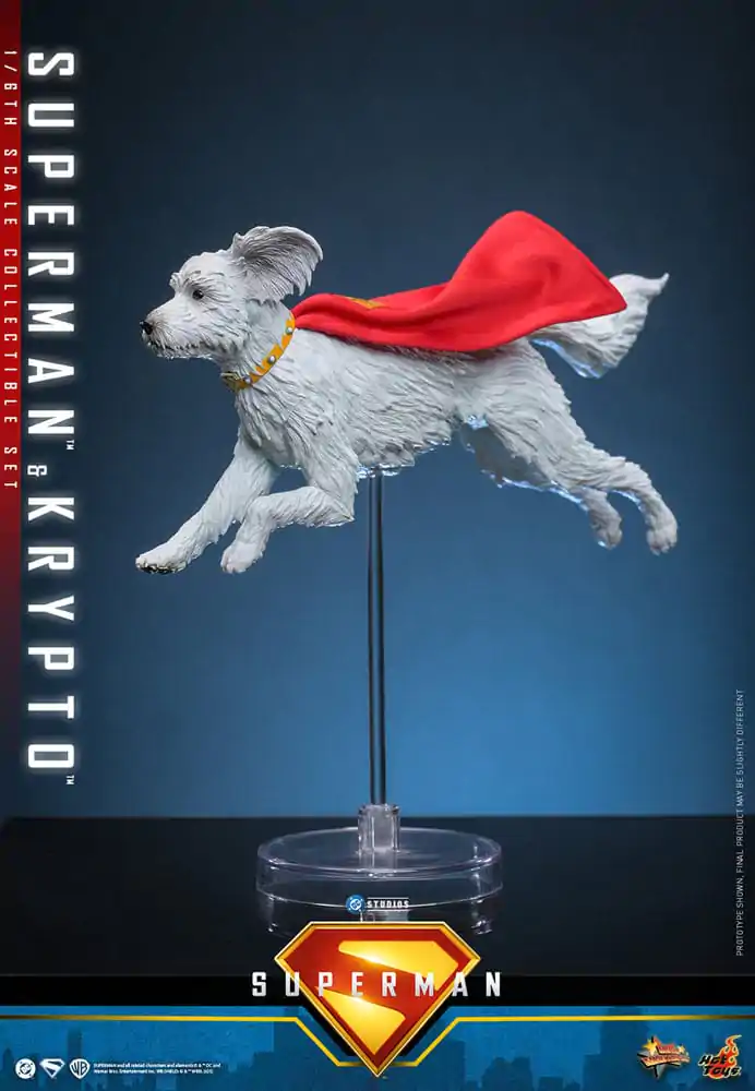 Superman (2025) Movie Masterpiece Akční figurka 1/6 Superman & Krypto 33 cm fotografii produktu