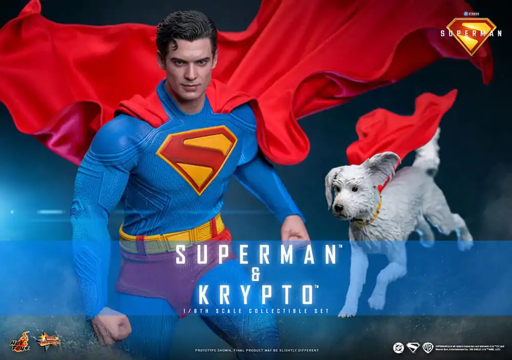 Superman (2025) Movie Masterpiece Akční figurka 1/6 Superman & Krypto 33 cm fotografii produktu