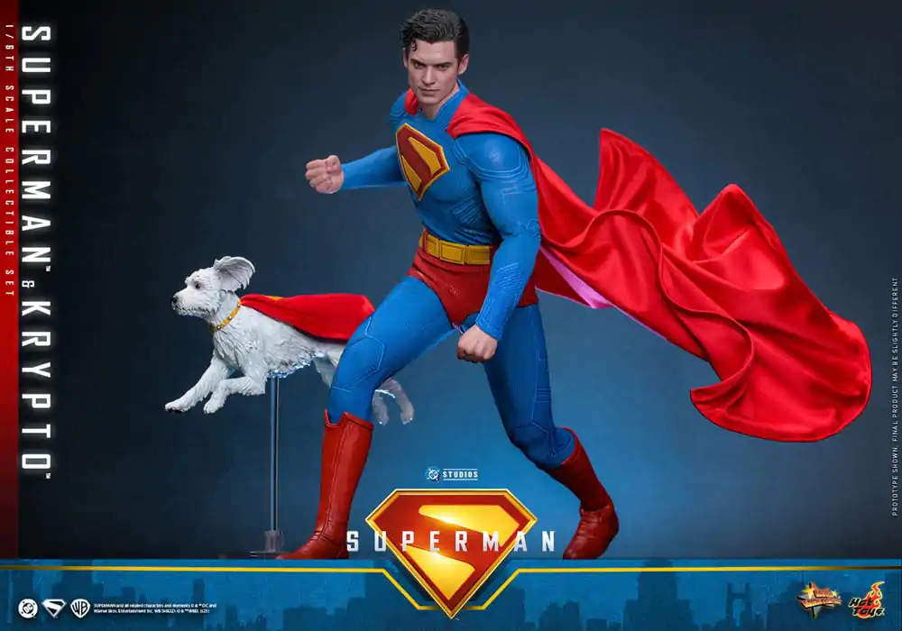 Superman (2025) Movie Masterpiece Akční figurka 1/6 Superman & Krypto 33 cm fotografii produktu