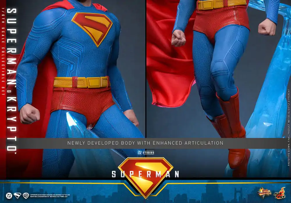 Superman (2025) Movie Masterpiece Akční figurka 1/6 Superman & Krypto 33 cm fotografii produktu