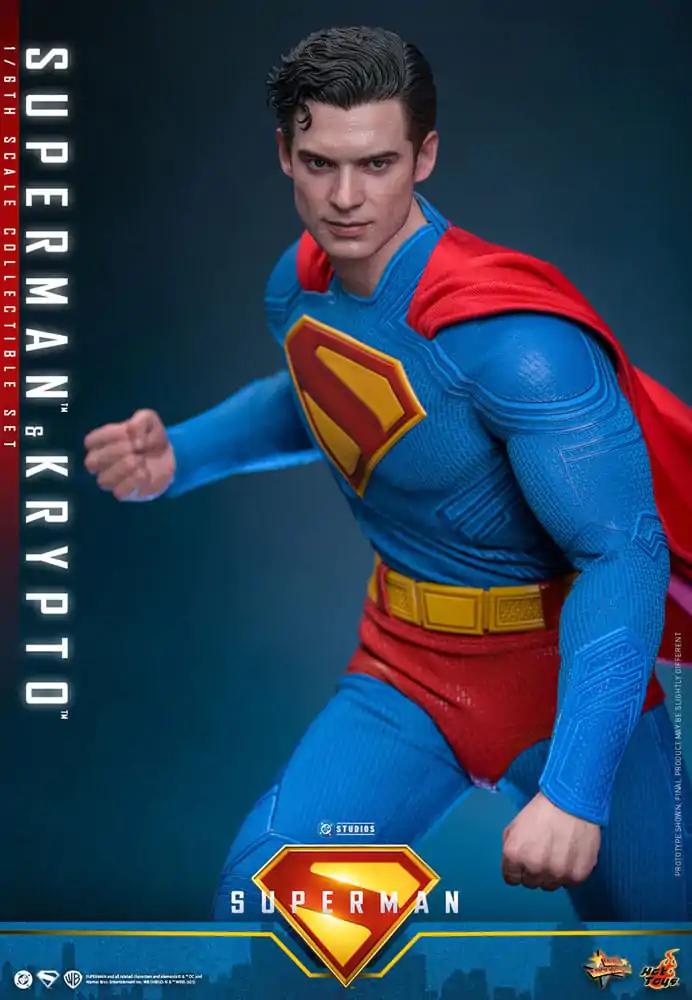 Superman (2025) Movie Masterpiece Akční figurka 1/6 Superman & Krypto 33 cm fotografii produktu