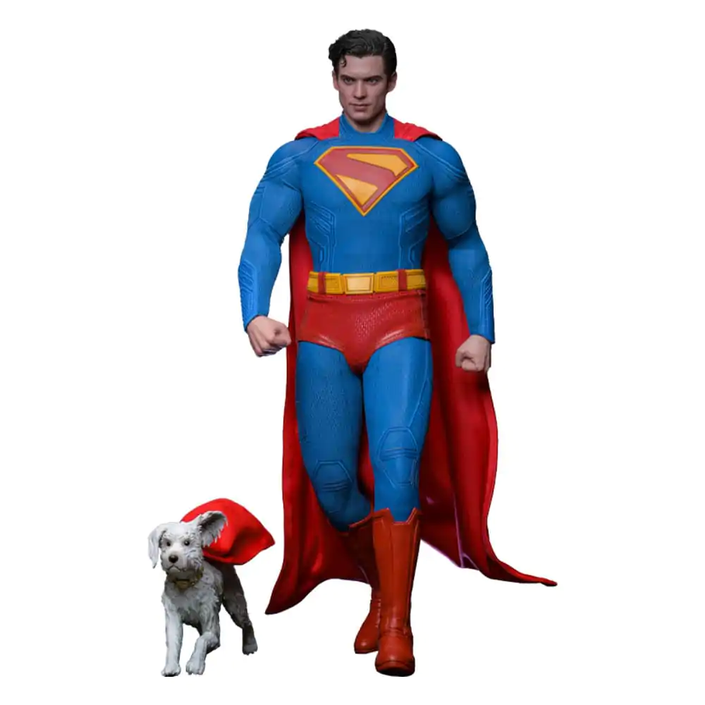 Superman (2025) Movie Masterpiece Akční figurka 1/6 Superman & Krypto 33 cm fotografii produktu
