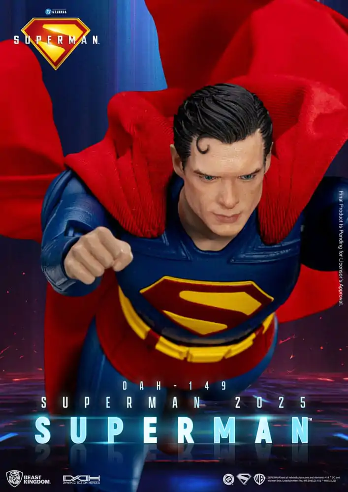 Superman (2025) akční figurka Superman & Krypto 21 cm fotografii produktu
