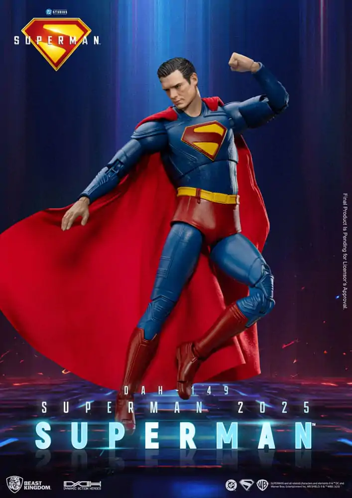 Superman (2025) akční figurka Superman & Krypto 21 cm fotografii produktu