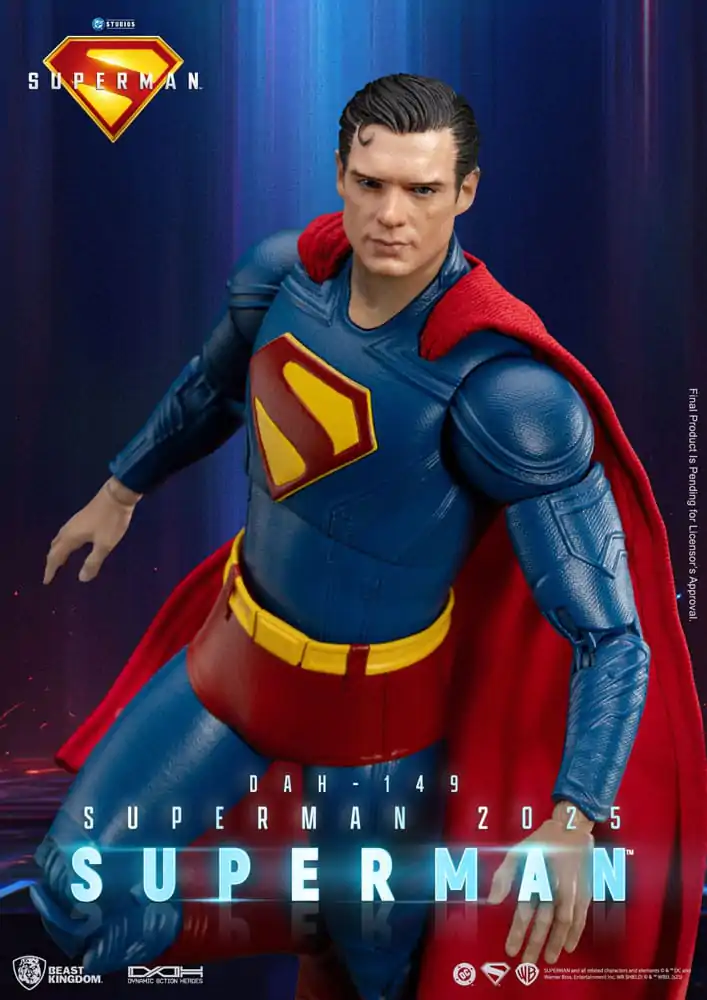 Superman (2025) akční figurka Superman & Krypto 21 cm fotografii produktu