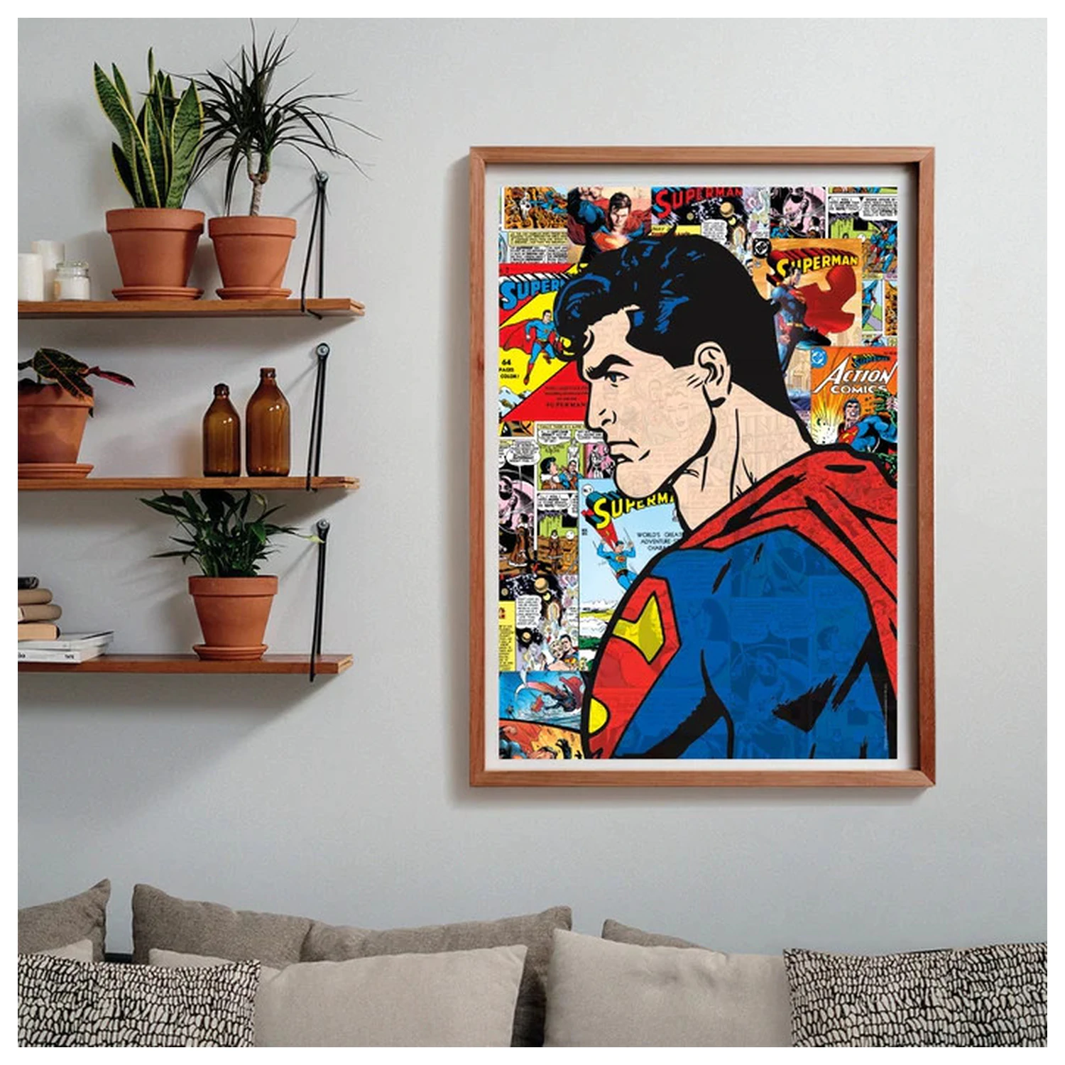 Superman Komiksové 1000dílné kompaktní puzzle fotografii produktu