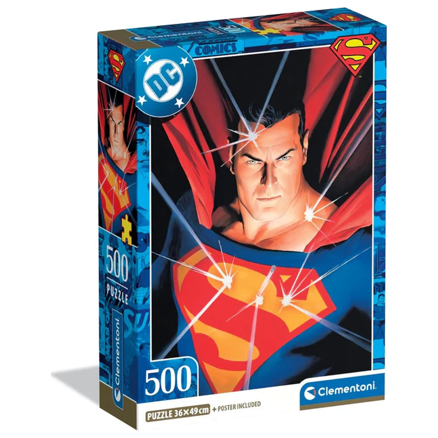 Superman Epic Hero 500dílné kompaktní puzzle fotografii produktu