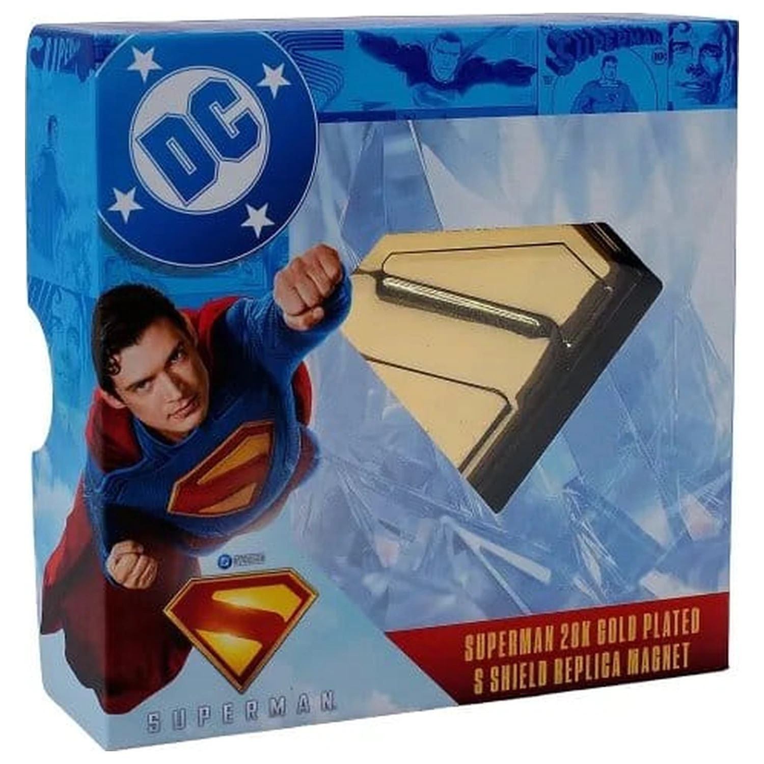 Superman Gold Shield Replika Magnet fotografii produktu