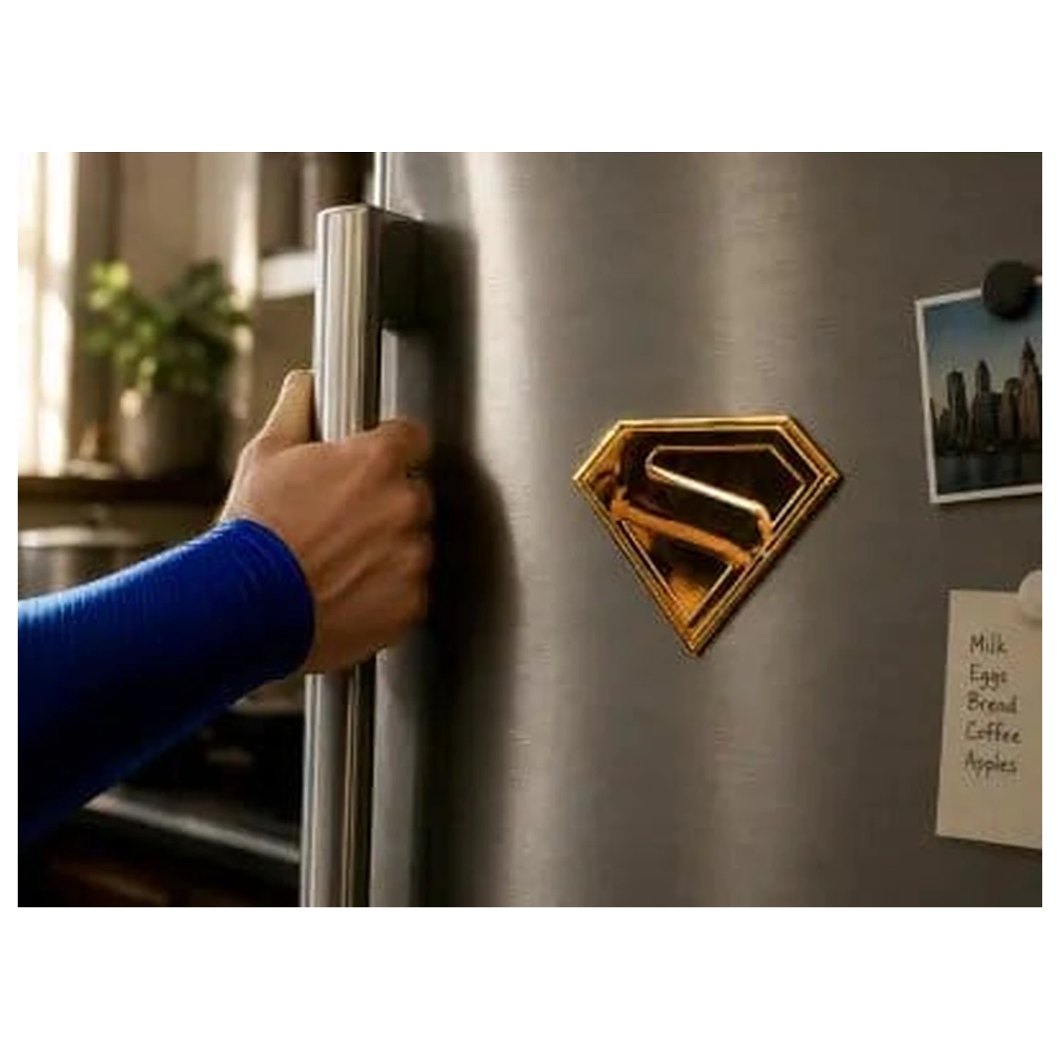 Superman Gold Shield Replika Magnet fotografii produktu