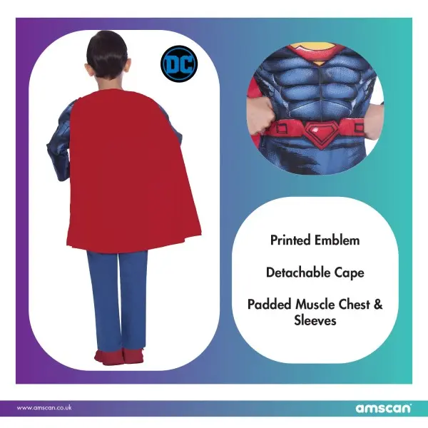 Superman kostým věk 10-12 fotografii produktu