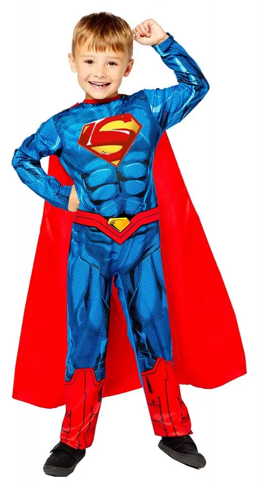 Superman kostým 10-12 let fotografii produktu