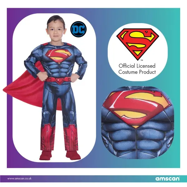 Superman kostým věk 10-12 fotografii produktu