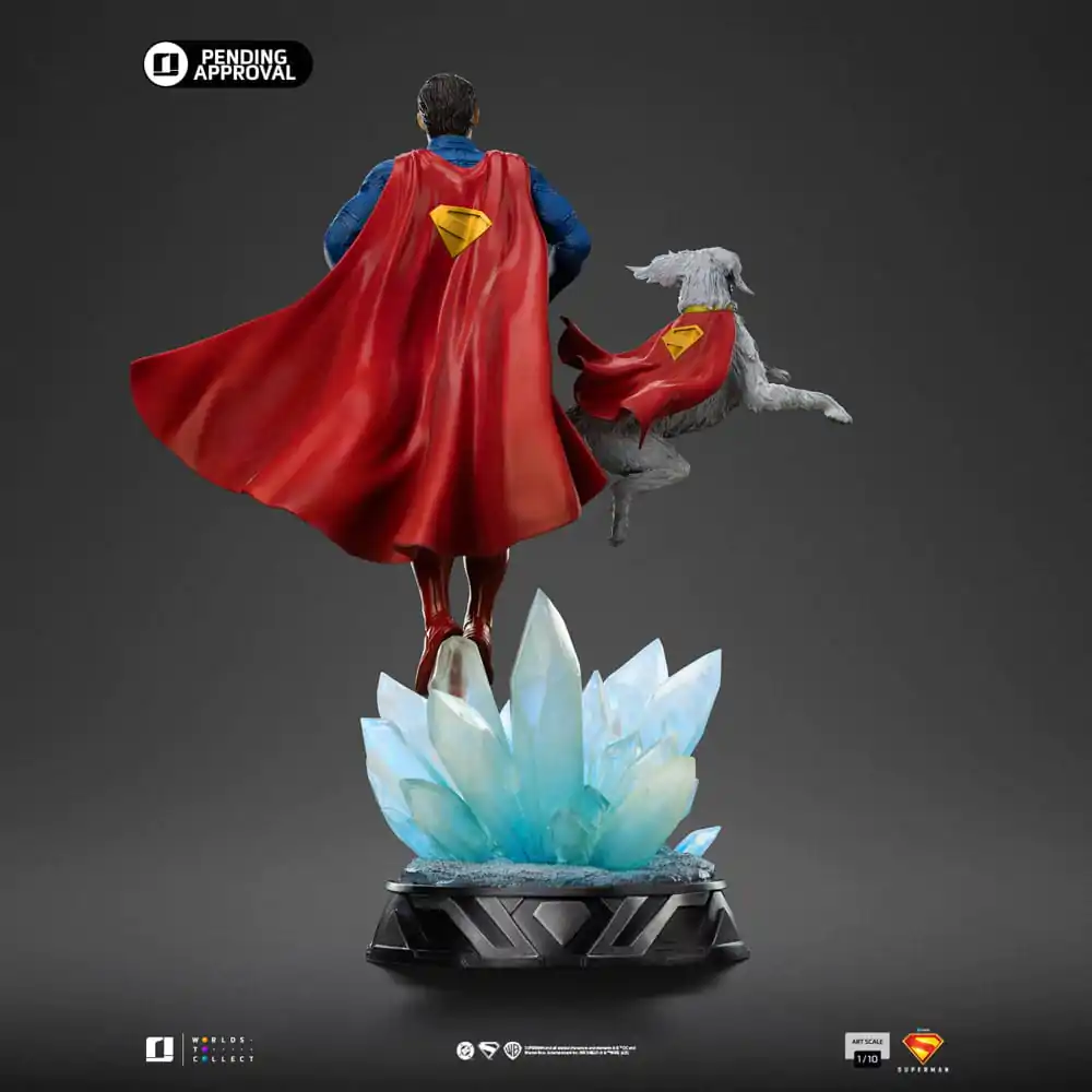 Superman Legacy Art Scale Socha 1/10 Superman & Krypto 32 cm fotografii produktu