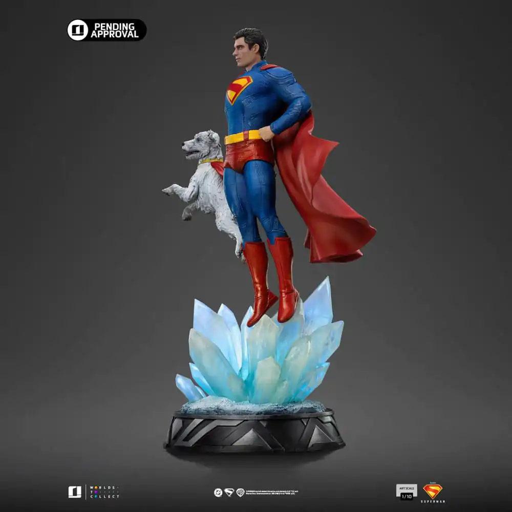 Superman Legacy Art Scale Socha 1/10 Superman & Krypto 32 cm fotografii produktu