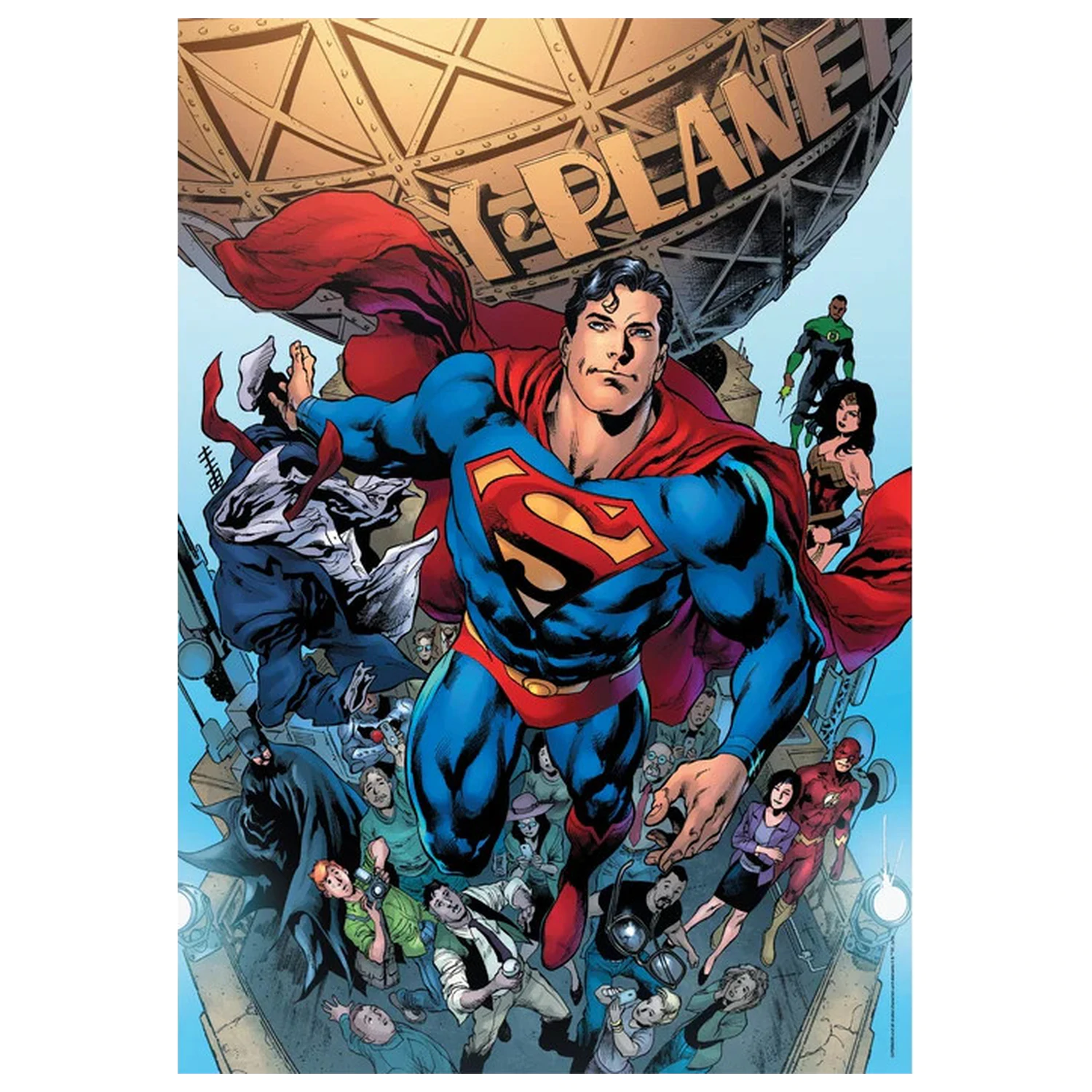 Superman Planet Kompaktní puzzle s 1000 dílky fotografii produktu