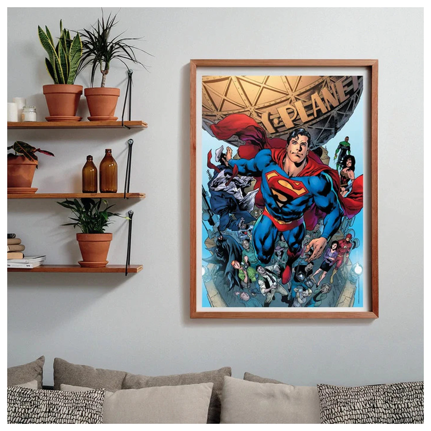 Superman Planet Kompaktní puzzle s 1000 dílky fotografii produktu