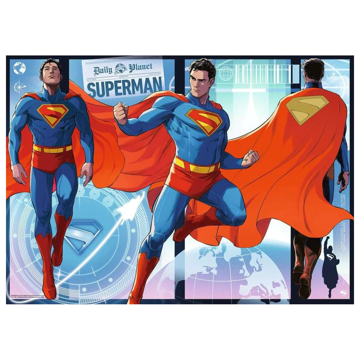 Superman Puzzle (1000 ks) fotografii produktu