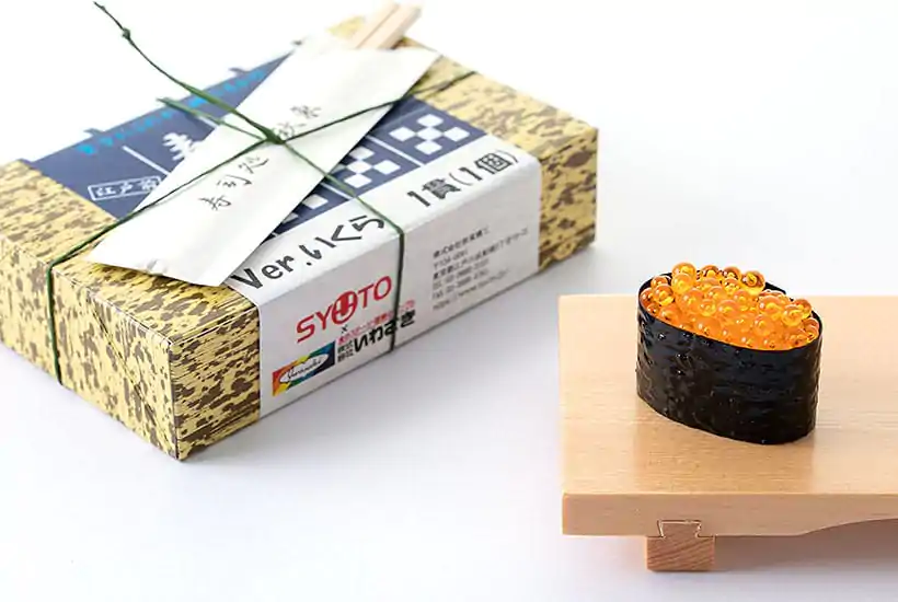 Plastikový modelářský set sushi 1/1 Ikura (lososí jikry) (re-run) 3 cm fotografii produktu