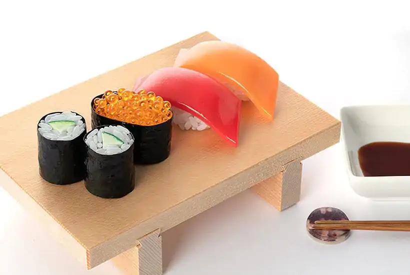 Plastikový modelářský set sushi 1/1 Ikura (lososí jikry) (re-run) 3 cm fotografii produktu