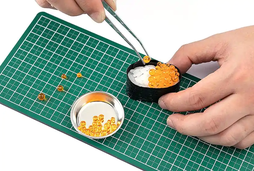Plastikový modelářský set sushi 1/1 Ikura (lososí jikry) (re-run) 3 cm fotografii produktu
