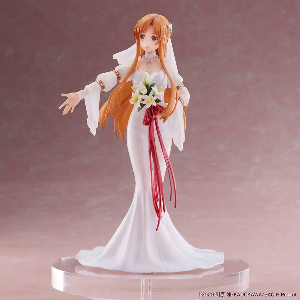 Sword Art Online PVC Socha 1/7 Asuna Wedding Ver. 25 cm fotografii produktu