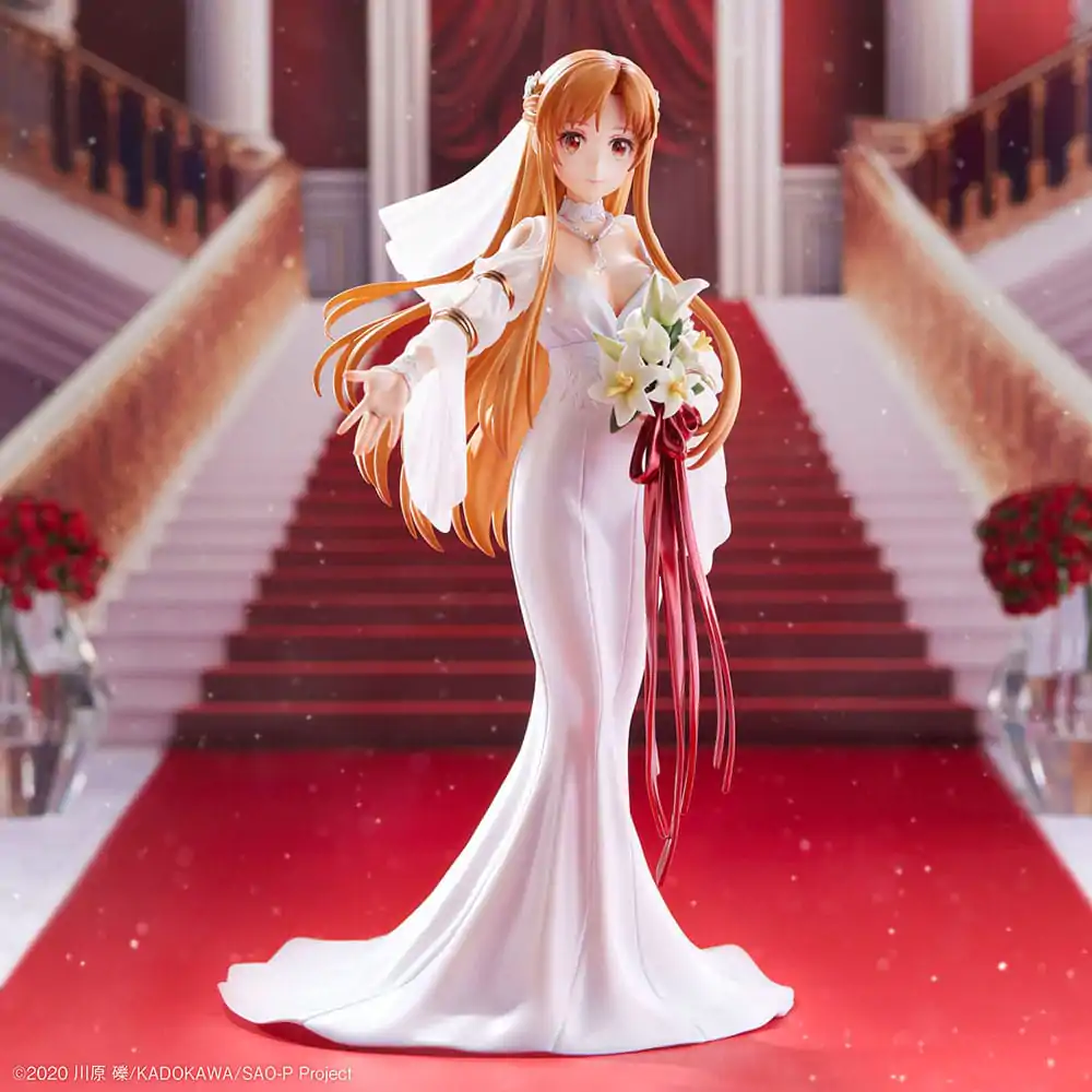 Sword Art Online PVC Socha 1/7 Asuna Wedding Ver. 25 cm fotografii produktu