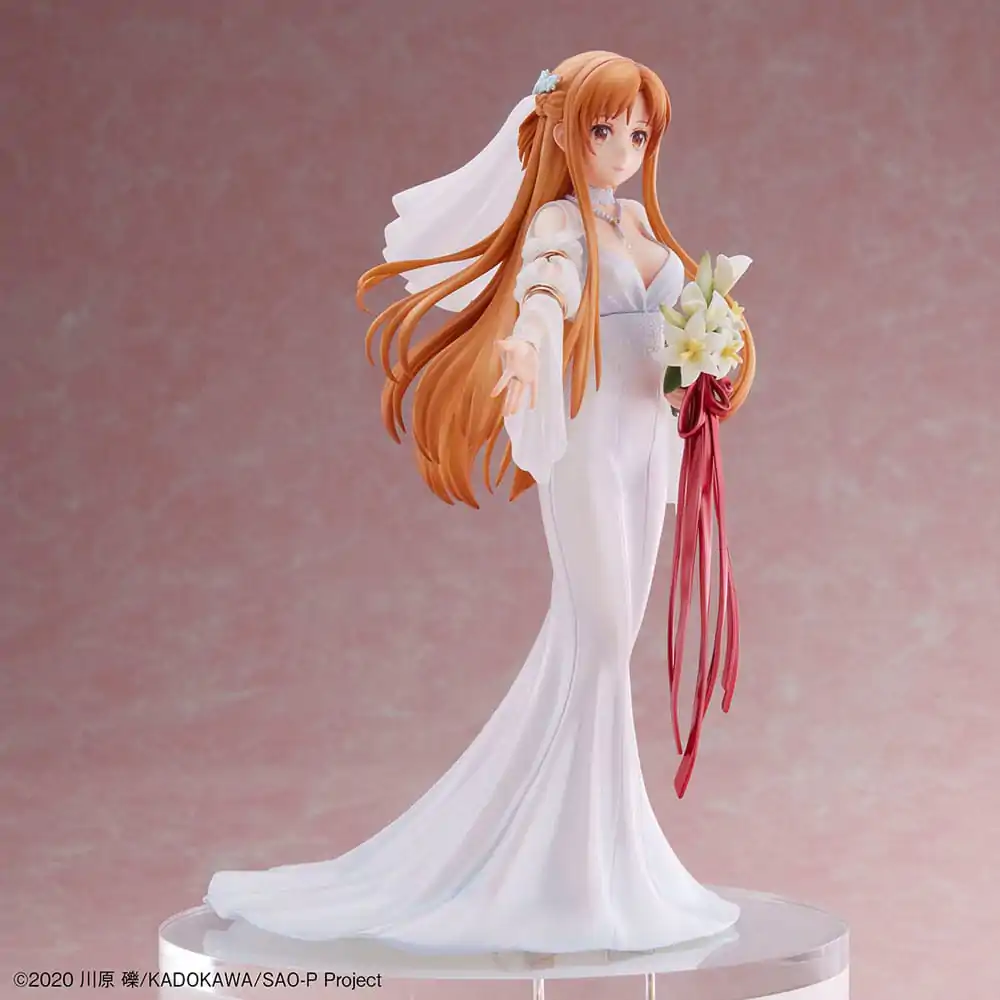 Sword Art Online PVC Socha 1/7 Asuna Wedding Ver. 25 cm fotografii produktu