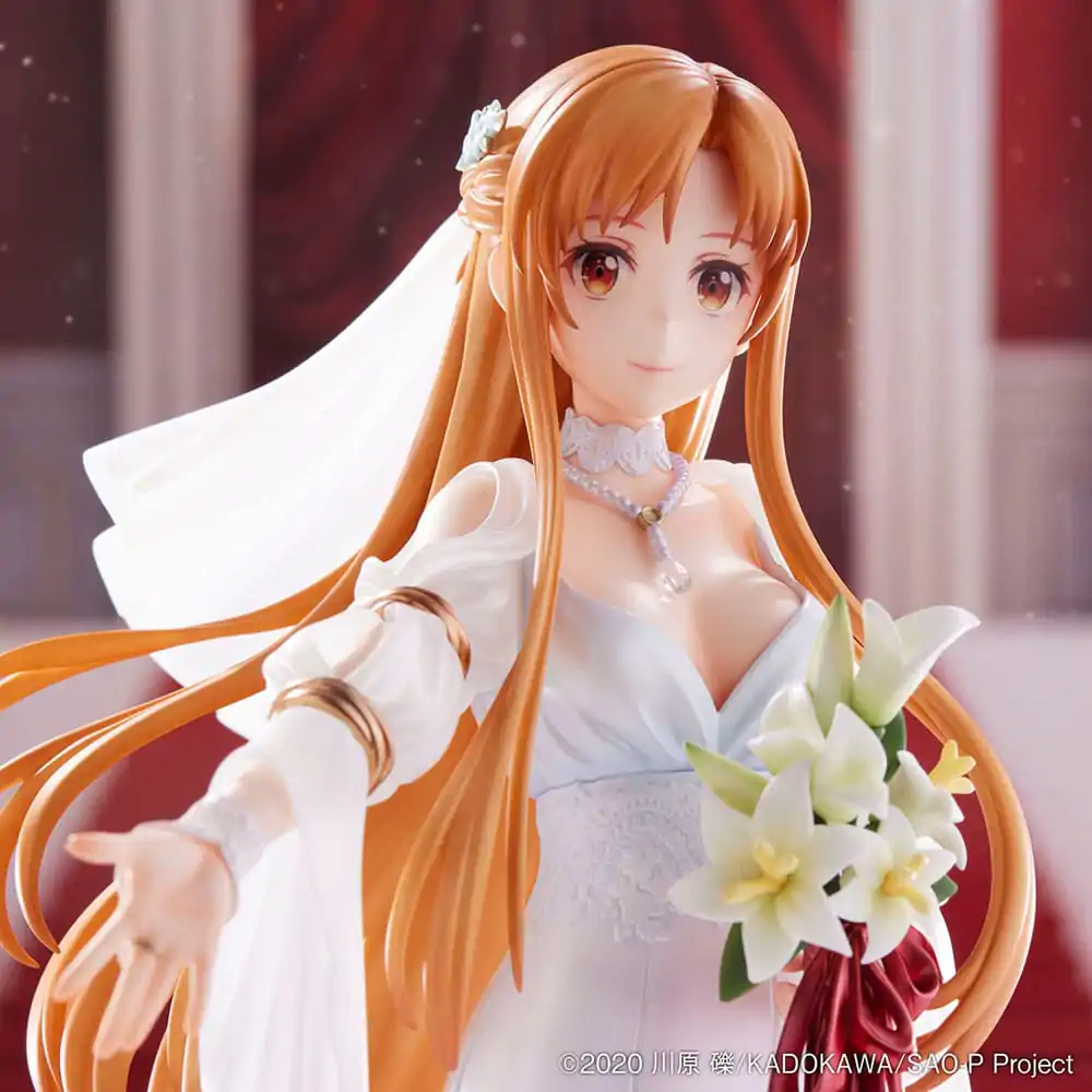 Sword Art Online PVC Socha 1/7 Asuna Wedding Ver. 25 cm fotografii produktu