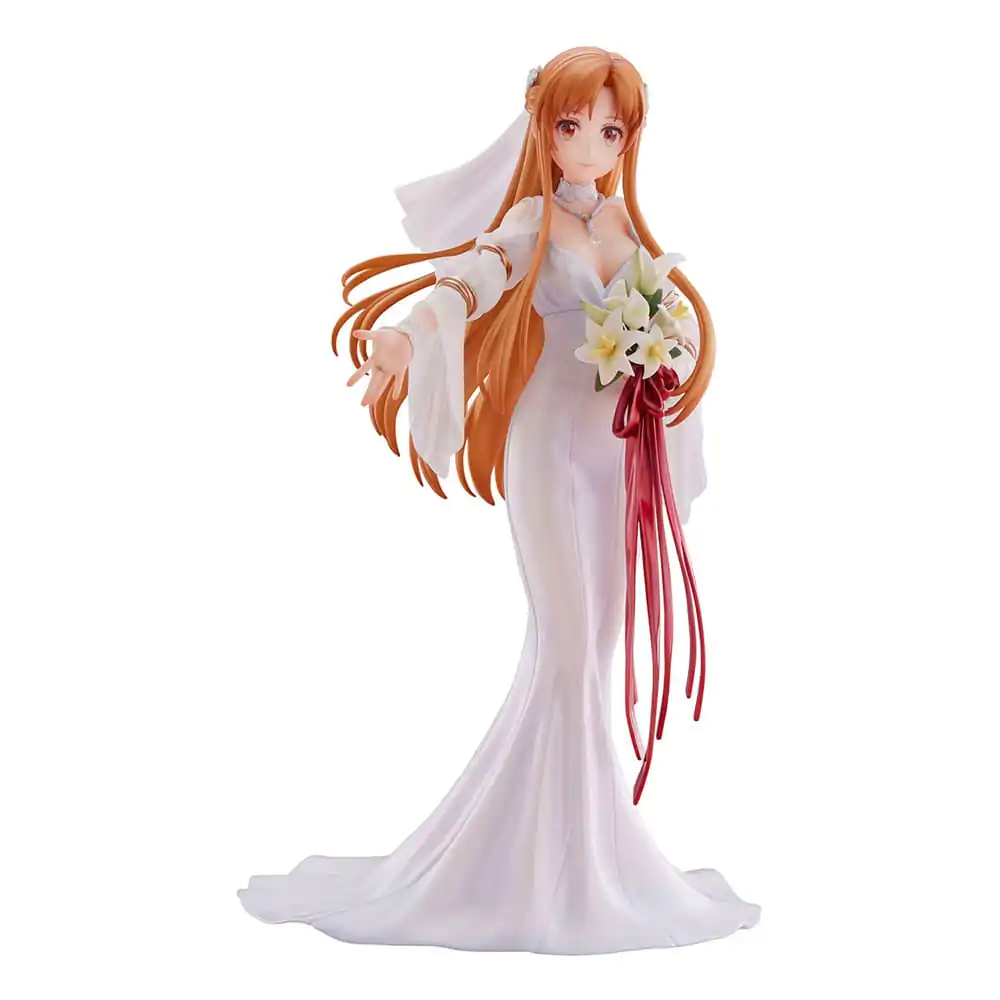 Sword Art Online PVC Socha 1/7 Asuna Wedding Ver. 25 cm fotografii produktu