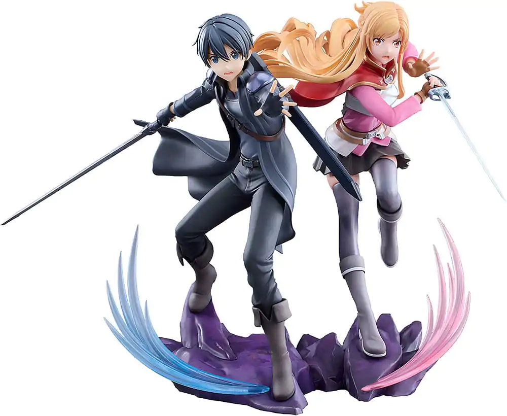Sword Art Online socha 1/7 Progressive Scherzo of Deep Night Kirito & Asuna Set fotografii produktu