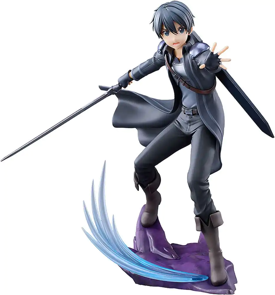 Sword Art Online Socha 1/7 Progressive Scherzo of Deep Night Kirito 22 cm fotografii produktu