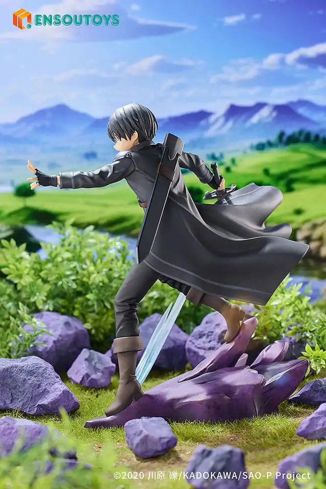 Sword Art Online Socha 1/7 Progressive Scherzo of Deep Night Kirito 22 cm fotografii produktu