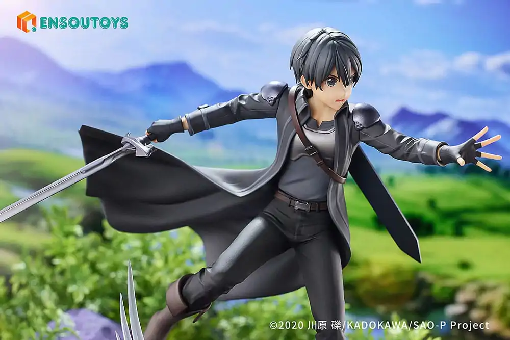 Sword Art Online Socha 1/7 Progressive Scherzo of Deep Night Kirito 22 cm fotografii produktu