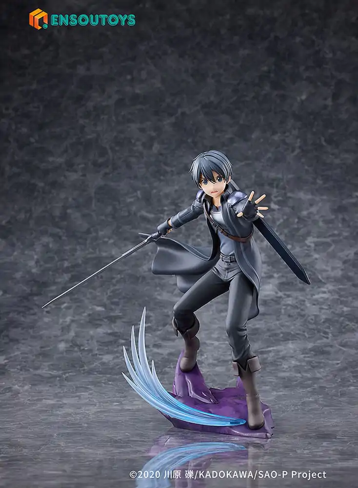 Sword Art Online Socha 1/7 Progressive Scherzo of Deep Night Kirito 22 cm fotografii produktu