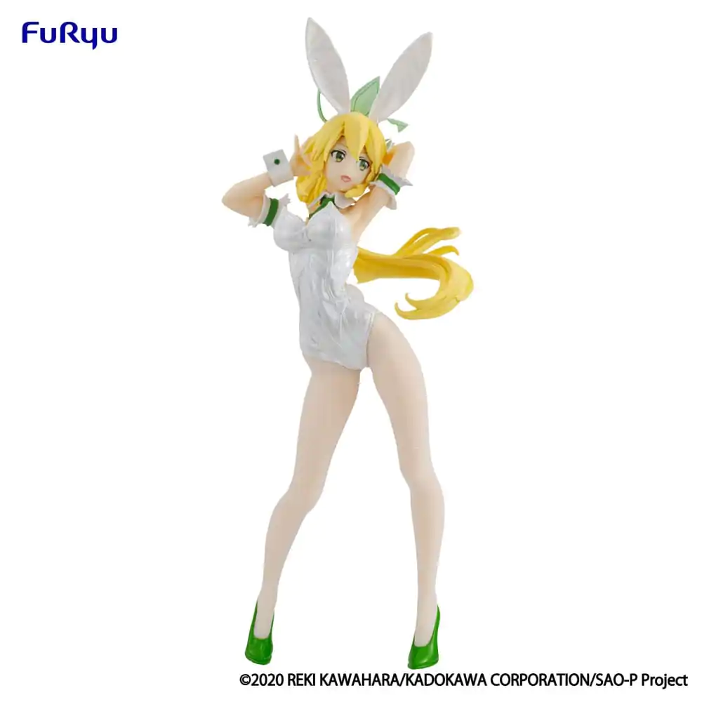 Sword Art Online BiCute Bunnies PVC Soška Leafa White Pearl Color Verze 26 cm fotografii produktu