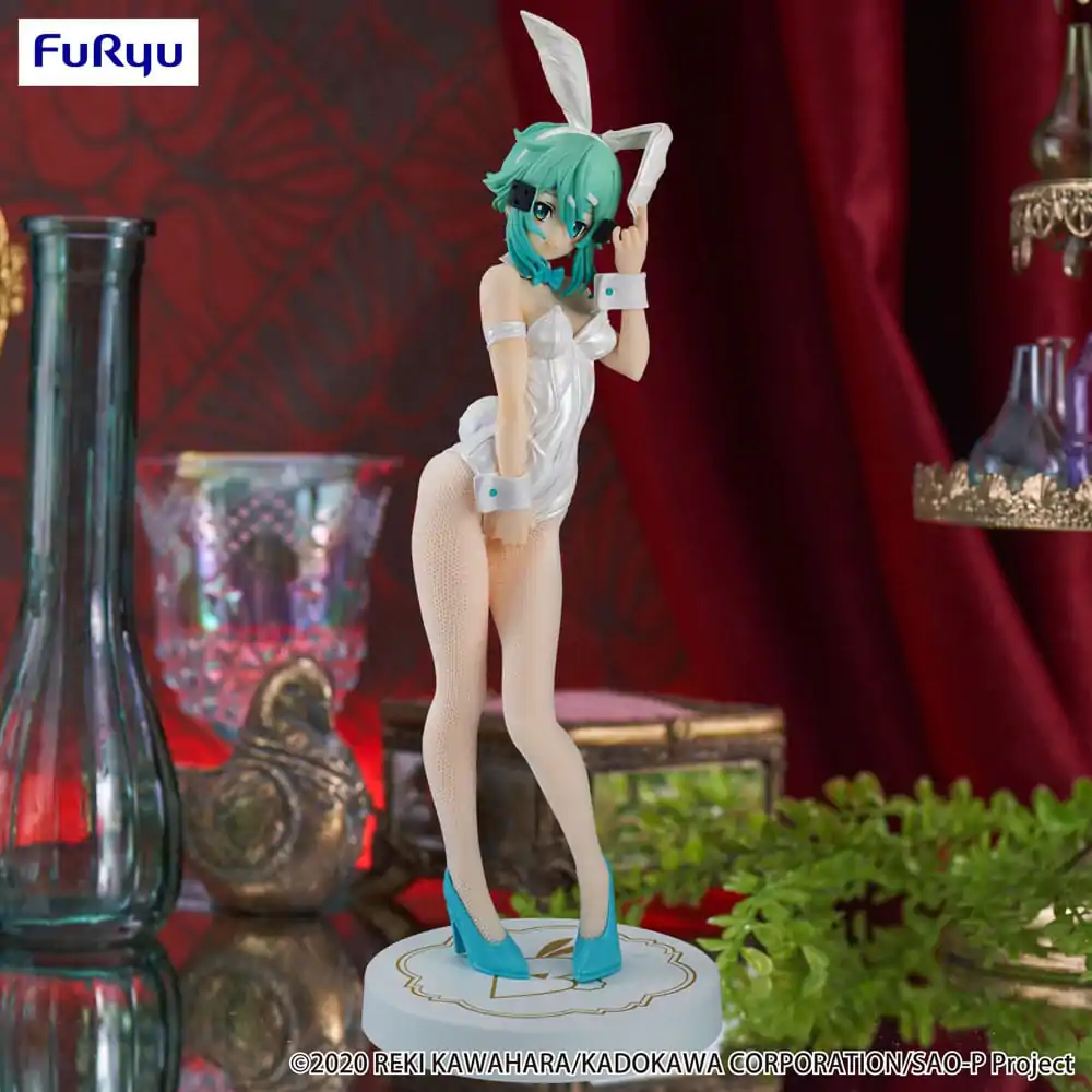 Sword Art Online BiCute Bunnies PVC Soška Sinon White Pearl Verze 28 cm fotografii produktu