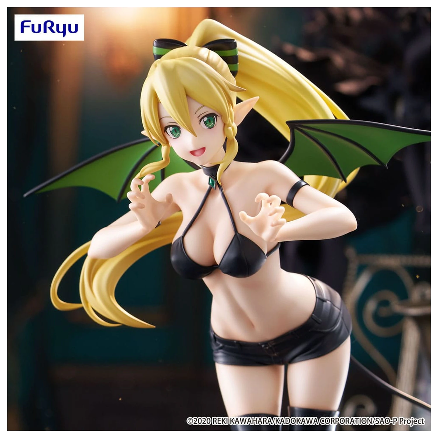 Sword Art Online BiCute Dark PVC Socha Leafa 23 cm fotografii produktu