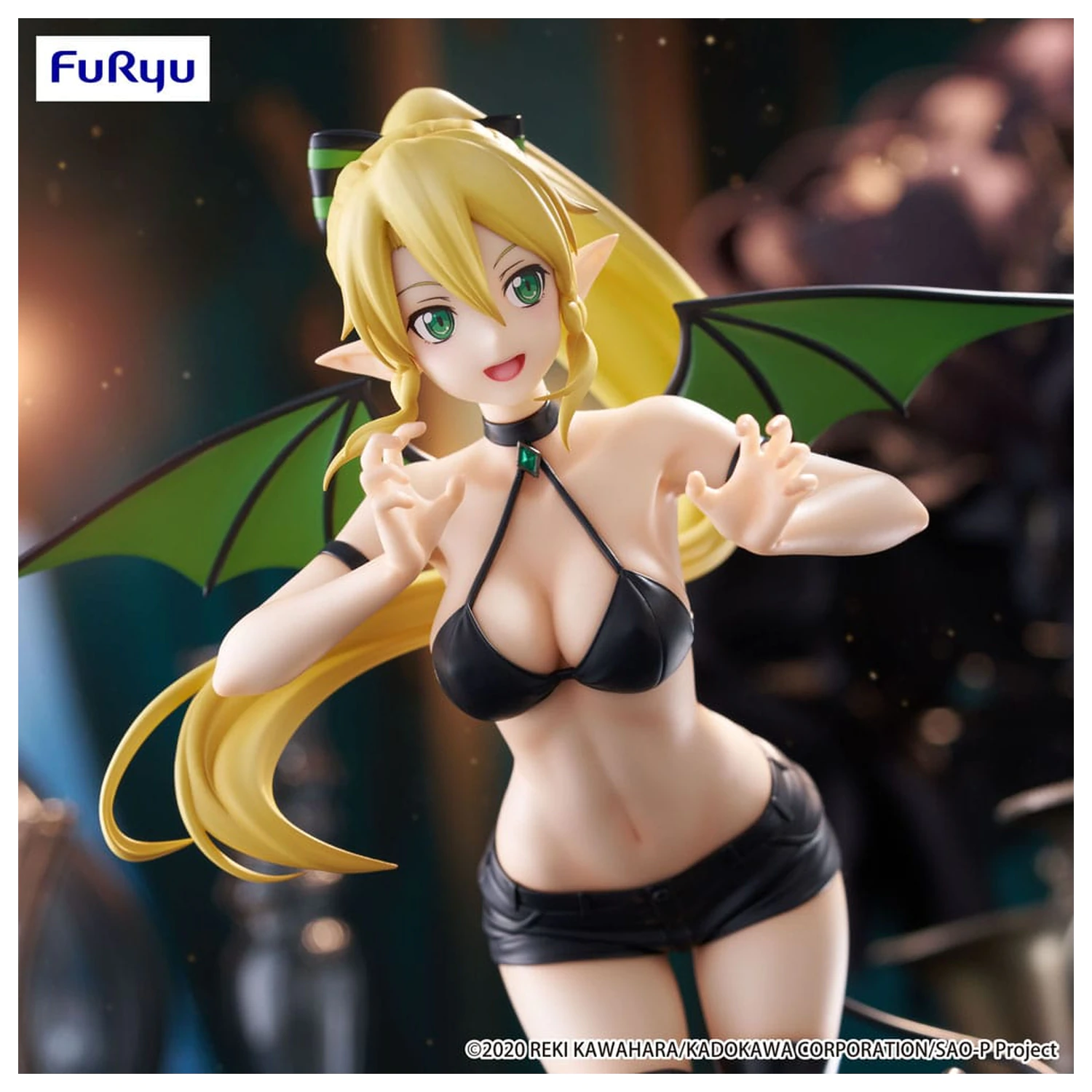 Sword Art Online BiCute Dark PVC Socha Leafa 23 cm fotografii produktu