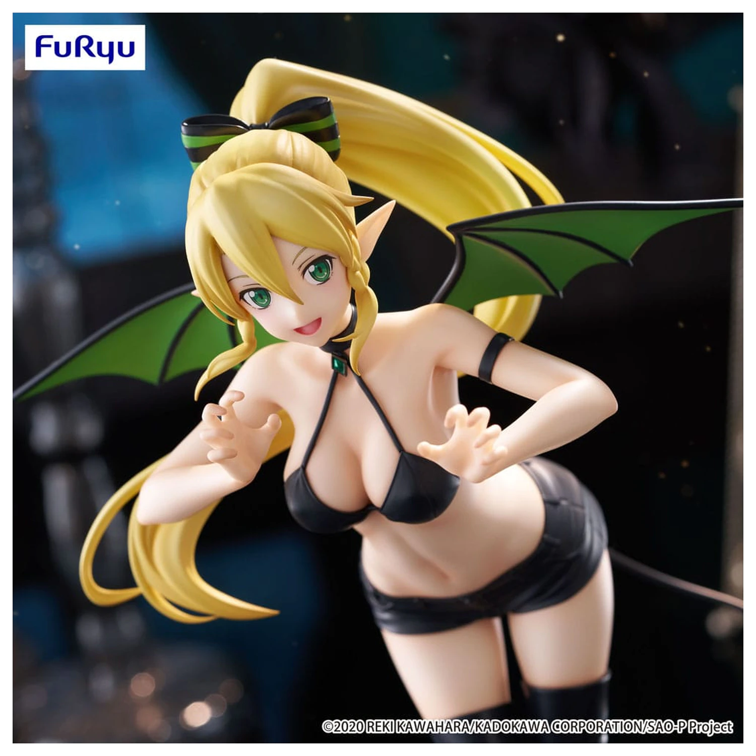 Sword Art Online BiCute Dark PVC Socha Leafa 23 cm fotografii produktu
