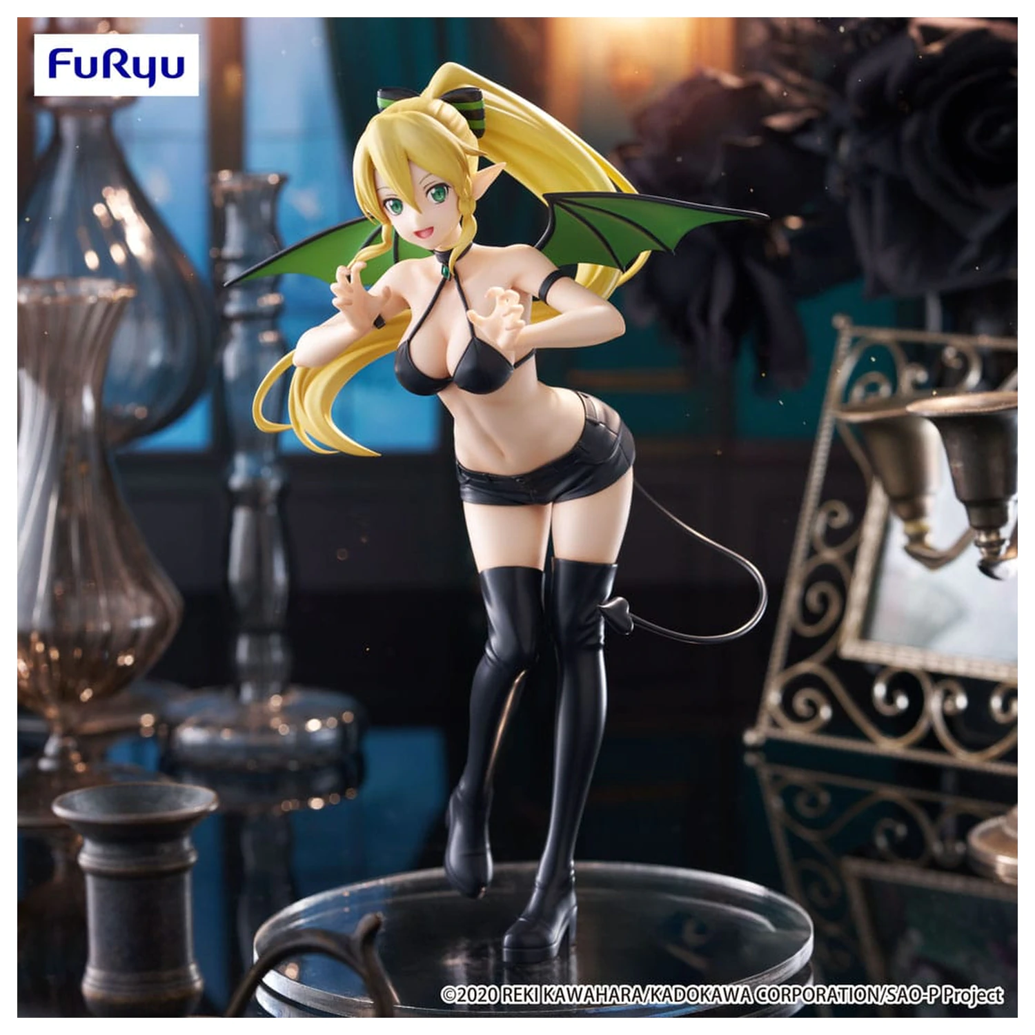 Sword Art Online BiCute Dark PVC Socha Leafa 23 cm fotografii produktu
