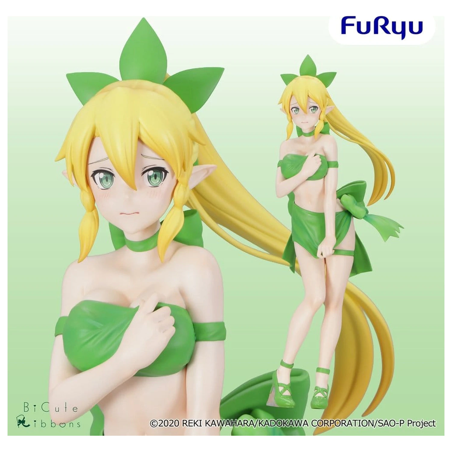 Sword Art Online BiCute Ribbons PVC figurka Leafa 23 cm fotografii produktu