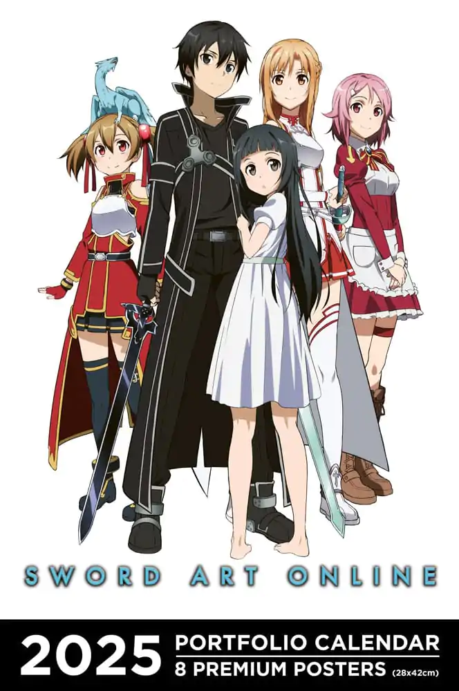 Sword Art Online Portfolio Kalendář 2025 *Anglická Verze* fotografii produktu