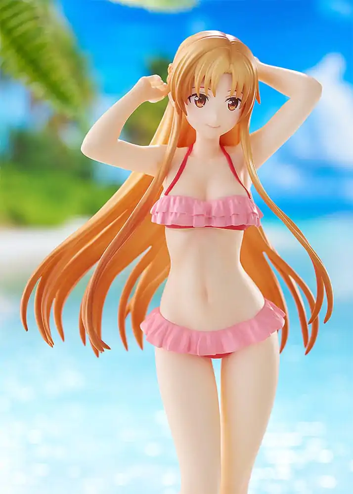 Sword Art Online Progressive: Scherzo of Deep Night Pop Up Parade PVC Soška Beach Queens Asuna 17 cm fotografii produktu