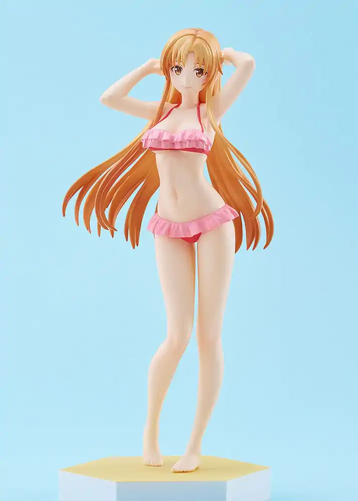 Sword Art Online Progressive: Scherzo of Deep Night Pop Up Parade PVC Soška Beach Queens Asuna 17 cm fotografii produktu