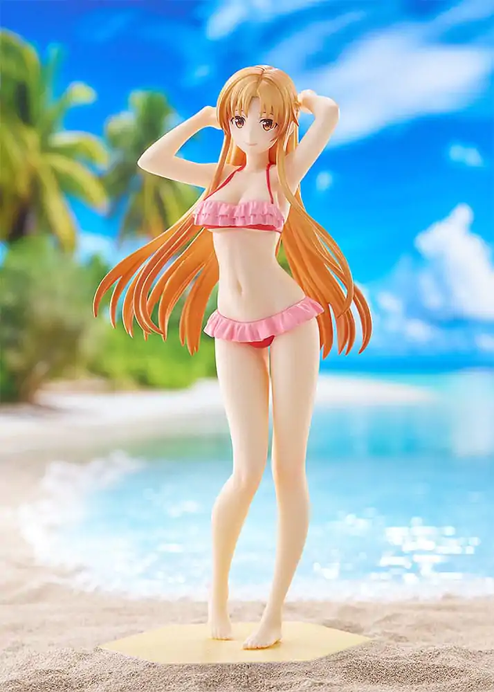 Sword Art Online Progressive: Scherzo of Deep Night Pop Up Parade PVC Soška Beach Queens Asuna 17 cm fotografii produktu