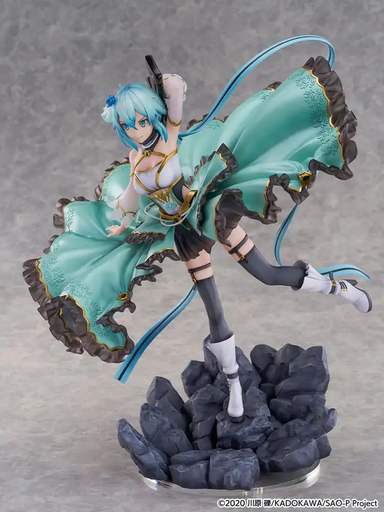 Sword Art Online SHIBUYA SCRAMBLE FIGURE PVC Soška 1/7 Sinon Crystal Dress Ver. 29 cm fotografii produktu